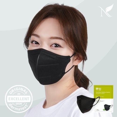 내추럴키스 순수아띠 새부리형 마스크 KF94