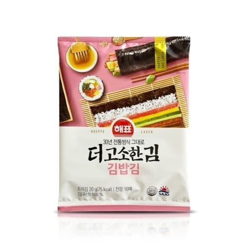 사조해표 해표 더 고소한 김밥김 10매 20g