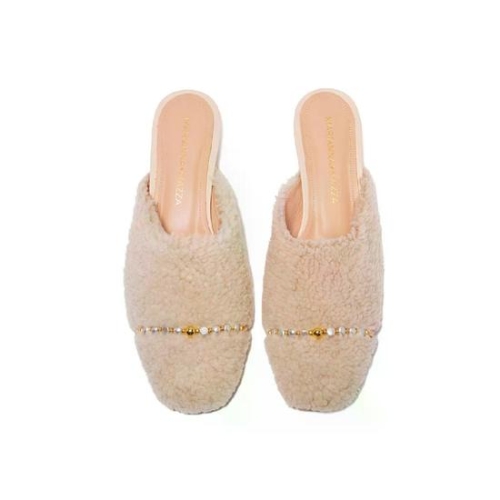 콘티 Marianna Mazza Fiorentina mule montone avorio M1AF0802