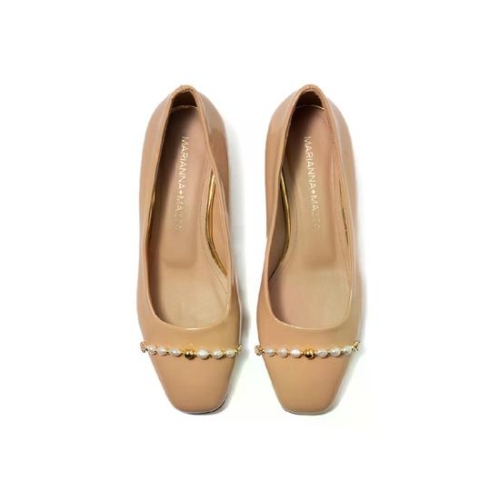 콘티 Marianna Mazza Fiorentina ballerina vernice nude C2AP9502