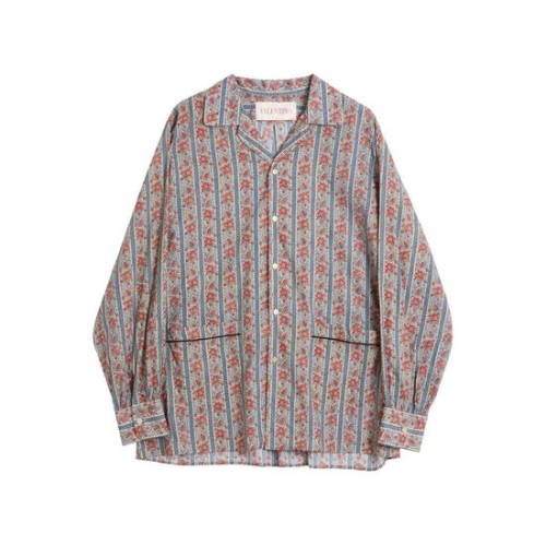 발렌티노 Camicia in cotone stampato 6V3ABQ65AN2QQX