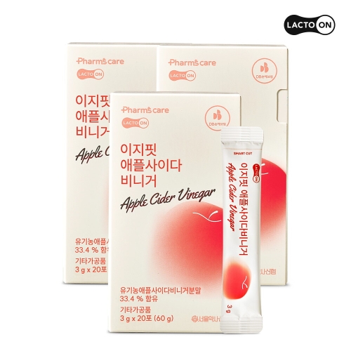 서울약사신협 락토온 이지핏 애플사이다비니거 3g 20포
