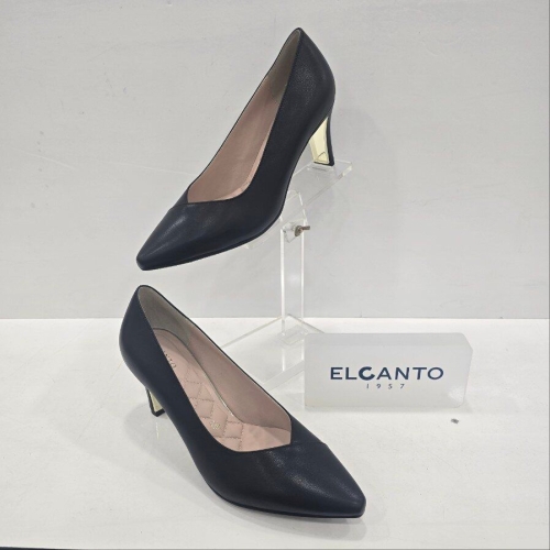 엘칸토 여성 골드 포인트 펌프스 LCHSWDSH25U513 19 JE3 JJ