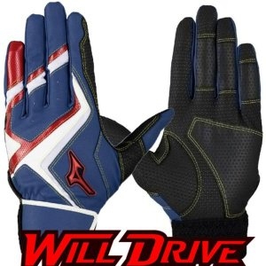 미즈노  야구 윌드라이브 배팅장갑 청적 1EJEA56327ARBR D2511