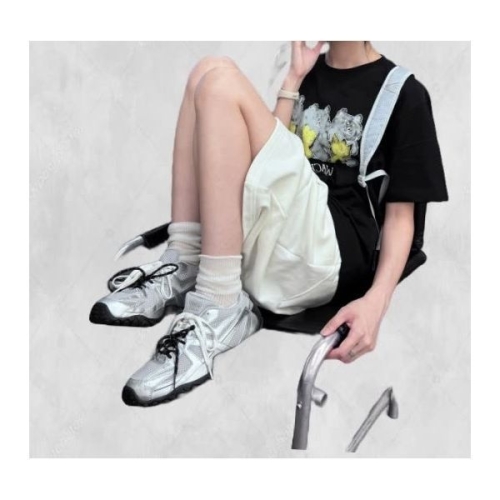 와키윌리 키테 메쉬 스니커즈 실버 194756 FE5113030-E2B