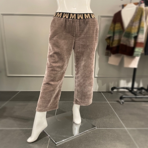 르니앤맥코이 허리 레터링 밴딩 골텐 팬츠 MN02SL600FJY