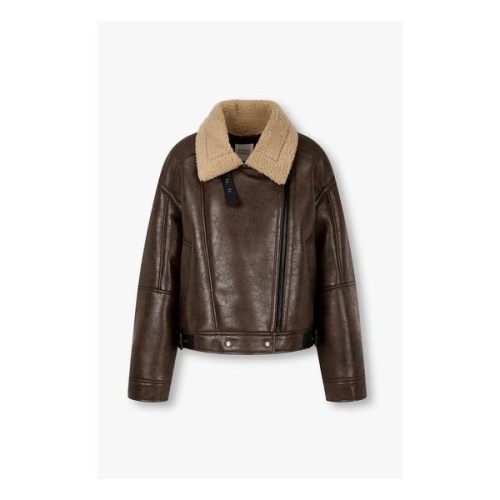 스튜디오톰보이 여성 카라배색 빈티지 무스탕 9175461982