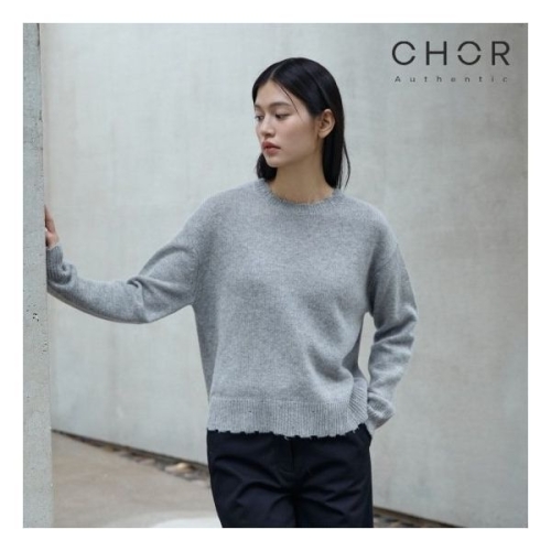 코아 어센틱 캐시울 데미지 니트956887