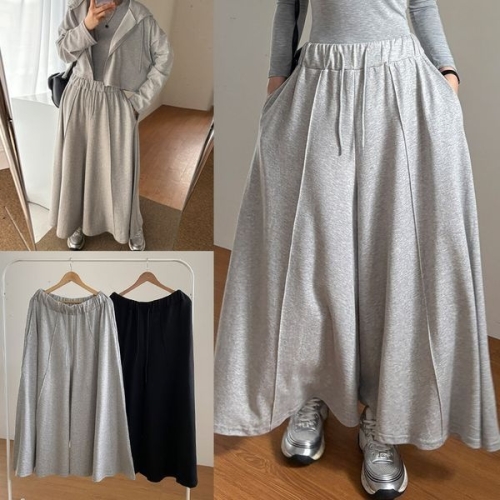 시드마켓 셀러허브 패션 투라인박시스커트팬츠 510V449S 빅사이즈 여성의류