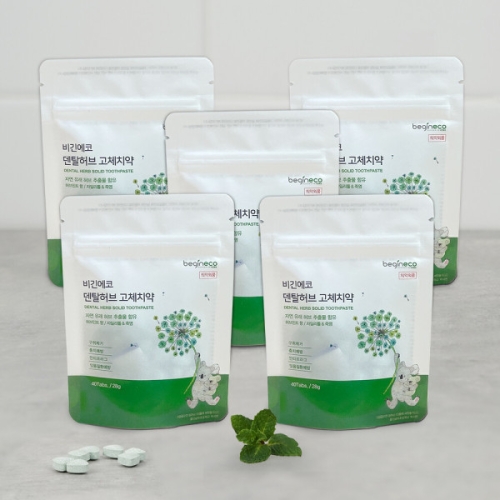 성원제약  비긴에코 덴탈허브 고체치약 40정