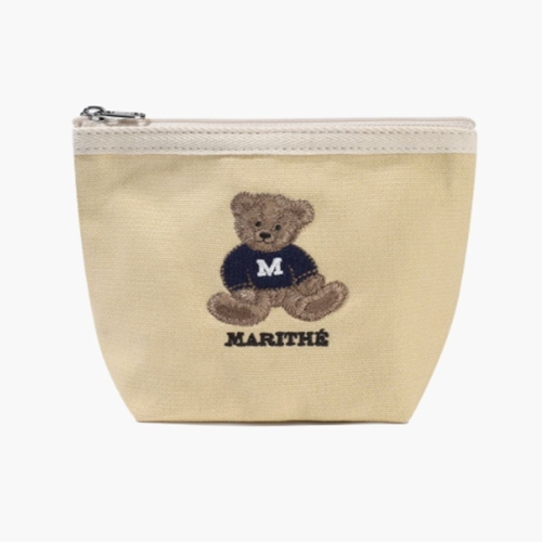 마리떼 두들베어 베이직 파우치 A30 MFG45CAC202 BEG BGD NVY