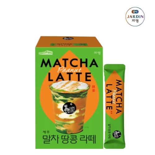 쟈뎅  까페모리 제주 말차 땅콩라떼 21g 10개입