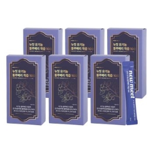 뉴밋 유기농 블루베리 착즙 100 20ml 14포