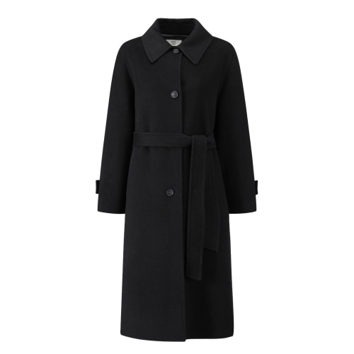 씨씨콜렉트 여성 캐시미어 블렌드 벨티드 롱코트 C254MSG179