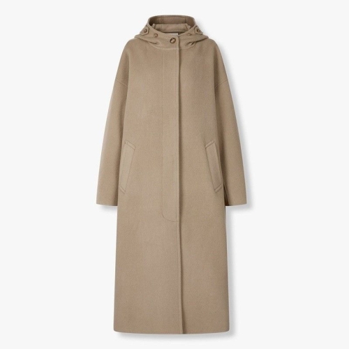 스튜디오톰보이 히든버튼 후드 오버핏 코트 9105411222