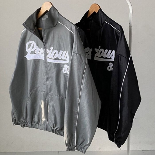 나야홍 빅사이즈아우터 V564L511 팔십구하이넥집업자켓 PO