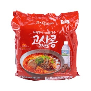 CJ ENM  라면꼰대X삼다수 고사롱라면 114g