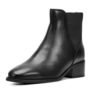 락포트 여성용 파이퍼 앵클 부츠 블랙. 7 와이드 166703