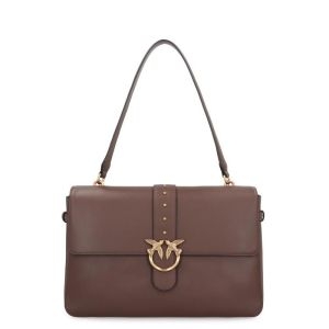 핀코 Maxi 러브 백 Slouchy 숄더 백 In 레더 105067A0QOL74Q