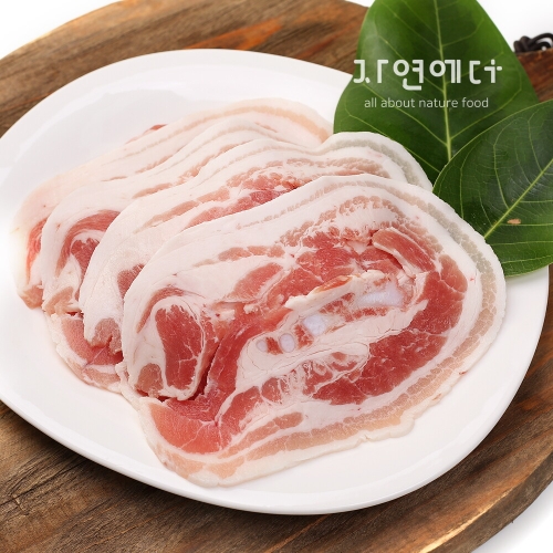 압도적 고소함 한돈 꽃대패 삼겹살 400g[1개] 이미지 142934173