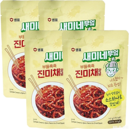 샘표 새미네부엌 부들촉촉 진미채양념 120g