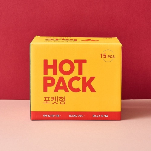 모던하우스  온종일 따뜻한 핫팩 15개입 포켓형 80g_DY1525036