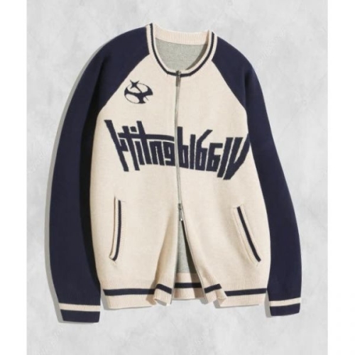 디미트리블랙 VLAD 2WAY 레글런 아트웍 집업 니트_네이비 252315 FE3783089-E2B