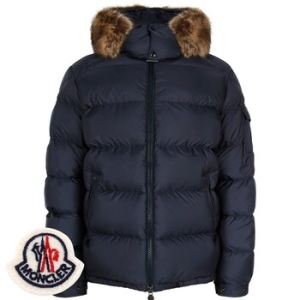 몽클레르 네이비블루 마야프 퍼 구스 다운 자켓 MAYAF 1A00198 5968E 742