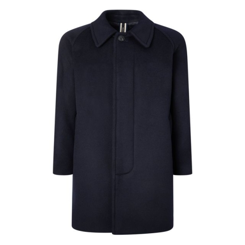 헤지스 남성 네이비 울캐시미어혼방 발마칸 코트_WHCO4D504N2