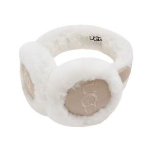 UGG 20955 SAND FW25 여성 쉽스킨 자수 이어머프 148492661