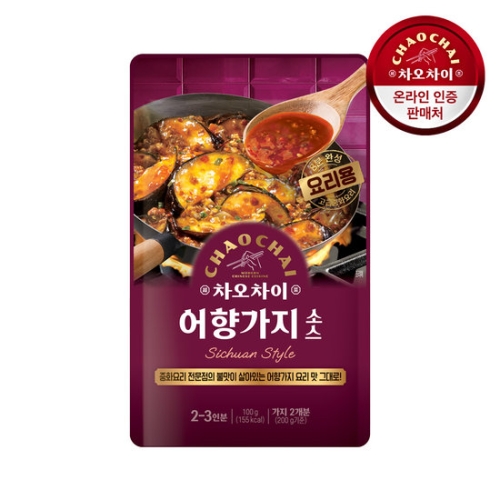 샘표식품 샘표 차오차이 어향가지소스 100g