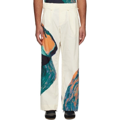 옴므 Homme Plisse Issey Miyake 남성 베이지 아게이트 슬랙스 252729M191057