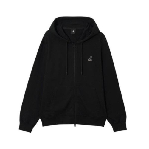 캉골  M 후드집업 CQK KRFC-ZU51430BK 싱글 후드 집업 5143 블랙