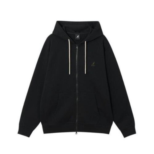 캉골  M 후드집업 CQK KRFC-ZU51400BK 클래식 로고 집업 5140 블랙