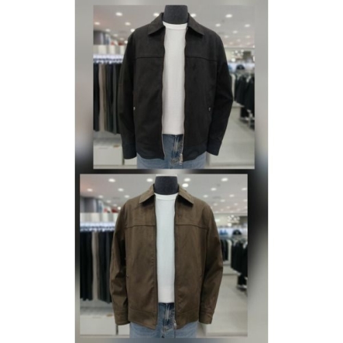 ANDZ 인조가죽 스웨이드 자켓 2종 HZF5LJ1102_GN