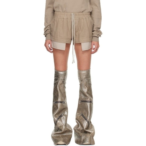 릭오웬스 다크쉐도우바이 토프 콘코르디안 포그 박스 쇼츠 252126F088002