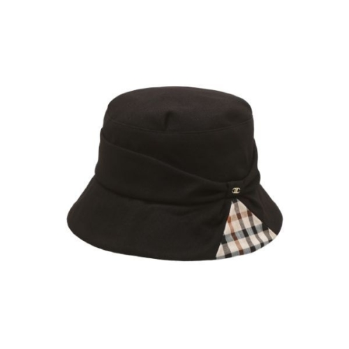 닥스 여성 블랙 DD로고 버킷햇 DBHE5FS02BK