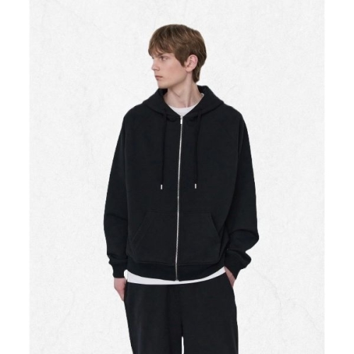 질스튜어트 뉴욕 맨 NEWYORK SWEAT UrbanShell 후드집업 JNTS5C803BK