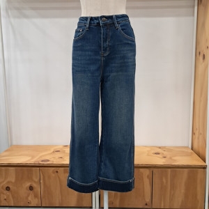 레코브 밑단배색기모9부팬츠 LC31EZDP550X