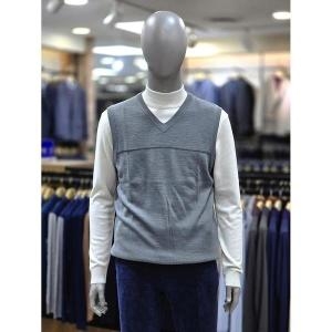 런던포그 세이브존04 멜란지그레이 플레인 브이넥 LNFNA51Z S42822995