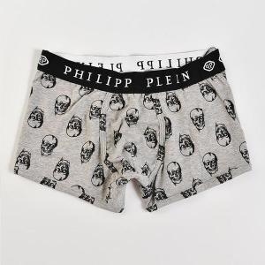 필립플레인 스컬 복서 브리프 그레이 MUY0282 PTE003N 1002