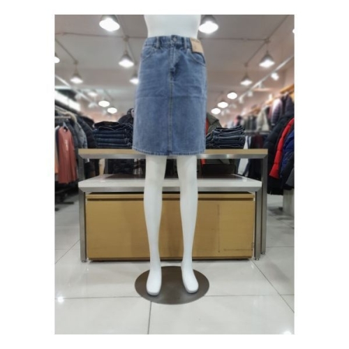 뱅뱅 여성 속밴드 데님 스커트NKJD33 663935