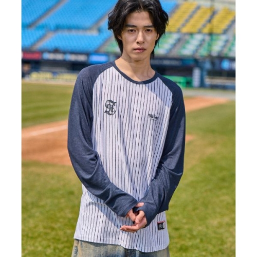 트윈스  1993STUDIO LG x1993스튜디오 래글런 배색 롱슬리브_네이비 93252TTL100119