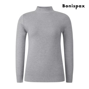 보니스팍스 하프넥 융 보아퍼 니트 XPBKP005M0