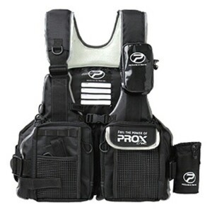 프록스  플로팅 게임 베스트 PX399SKG 성인용 S 그레이 낚시 구명조끼 S