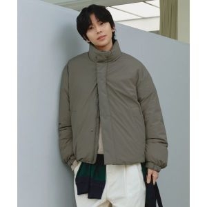 무신사 스탠다드 STANDARD 데일리 푸퍼 미니멀 숏 패딩 재킷 더스티 카키 204890