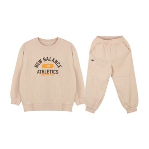 뉴발란스  키즈트레이닝세트 PQC NK9YFB422U-64 로고 포인트 기모 스웨트셋업