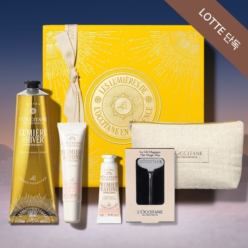 록시땅 2025 홀리데이 핸드크림&립밤 듀오 세트