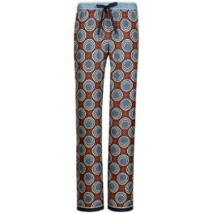 돌체앤가바나 기하학 프린트 실크 파자마 하의 GVRMATHI1Q9 TP4448475