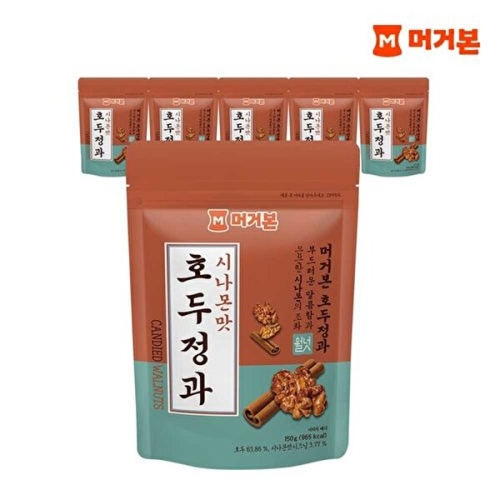 머거본  호두정과 시나몬맛 150g